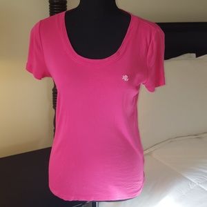 Lauren Ralph Lauren Fuchsia Short Sleeved Top